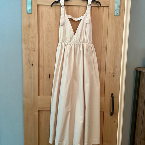 Le' AL.X Sleeveless V-Neck Side Pocket Dress - Size S - NWOT - Picture 3 of 10